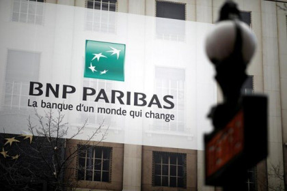 Lợi nhuận của BNP Paribas năm 2020 giảm gần 14%