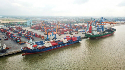 Cảng biển Việt Nam mở hàng bằng hàng loạt tàu lớn cập bến