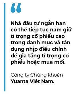 Chiến lược chủ đạo trong ngắn hạn là gia tăng tỉ trọng cổ phiếu