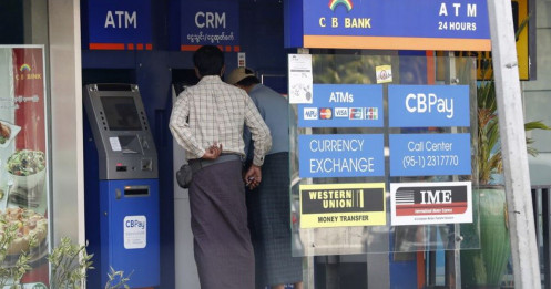 Myanmar đóng cửa hàng loạt ngân hàng, hạn chế rút tiền giữa "bão" biểu tình