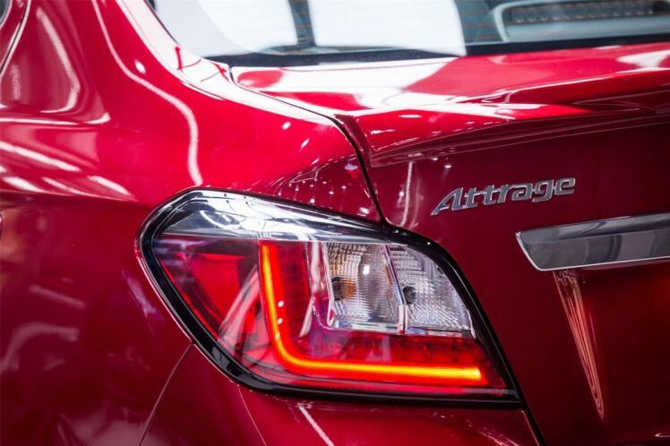 Cận cảnh Mitsubishi Attrage phiên bản đắt nhất, cạnh tranh với Hyundai Accent, Toyota Vios