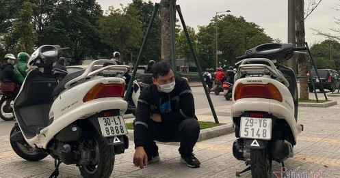 Săn cặp đôi Honda Spacy với giá gần 600 triệu đồng ở Hà Nội