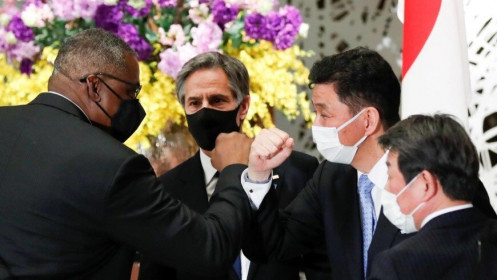 Nhật - Mỹ lên án 'hành vi gây bất ổn' của Trung Quốc