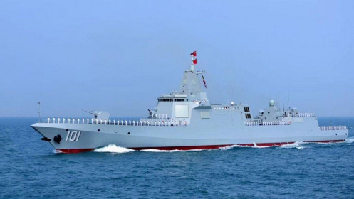 Trung Quốc điều 3 tàu hải quân đến vùng biển gần Nhật Bản