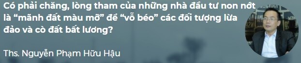 Sốt đất ảo: Đổi đời hay mất trắng?