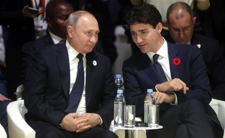 Thủ tướng Trudeau chỉ trích Tổng thống Putin
