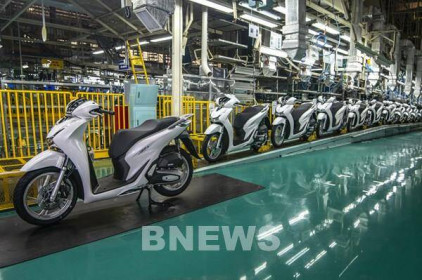 Honda chiếm khoảng 80% thị phần xe máy tại Việt Nam