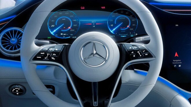 Choáng ngợp nội thất thế hệ mới của Mercedes Benz