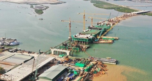 Quảng Ninh: Cầu Cửa Lục 1 hơn 2.100 tỷ đồng sẽ hoàn thành trong năm 2021