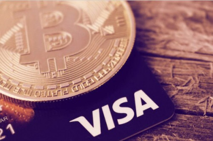 Visa dẫn đầu trong thanh toán bằng tiền điện tử