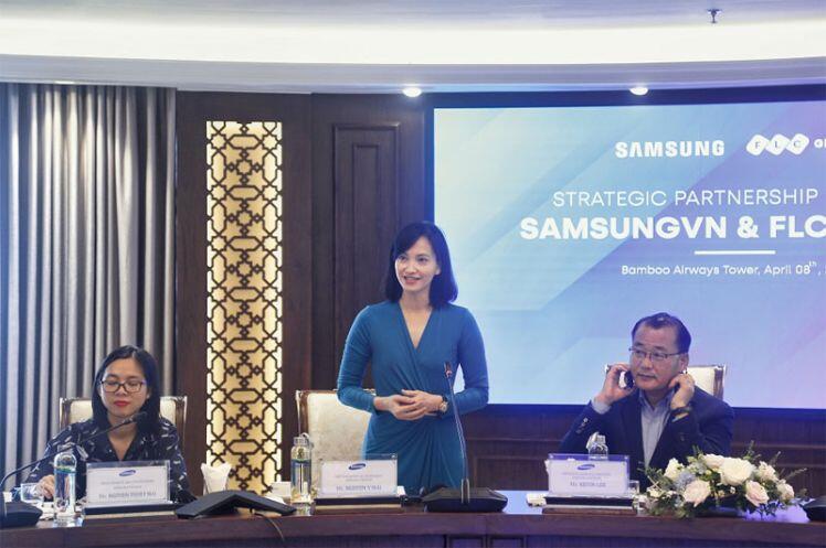 Tập đoàn FLC và Samsung thúc đẩy hợp tác chiến lược toàn diện