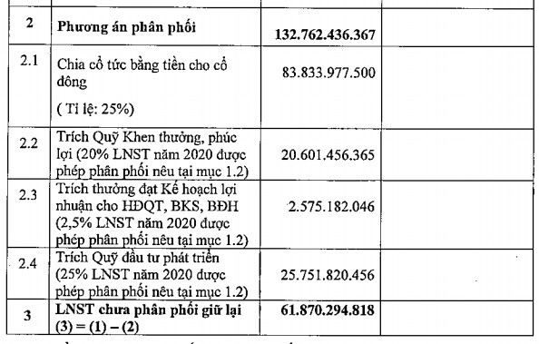 Phục vụ Mặt đất Sài Gòn muốn chia cổ tức tiền mặt tỷ lệ 25%