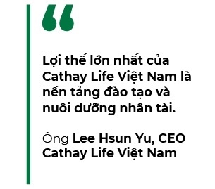Thêm 400 triệu USD, Cathay Life Việt Nam thêm mục tiêu lớn