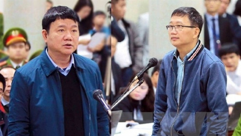 Ông Đinh La Thăng chấp nhận 11 năm tù, Trịnh Xuân Thanh làm đơn kháng cáo
