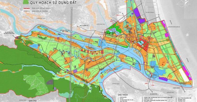 Quảng Bình: Quy hoạch khu đô thị hơn 45ha tại trung tâm thị xã Ba Đồn