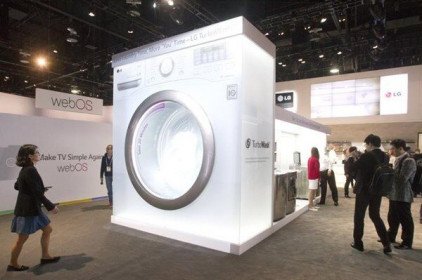 LG Electronics sẽ đầu tư 20,5 triệu USD để mở rộng sản xuất máy giặt ở Mỹ