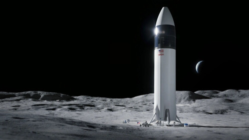 Tỉ phú Elon Musk thắng thầu đưa Mỹ trở lại mặt trăng