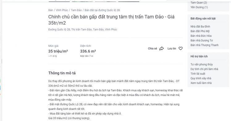 Vĩnh Phúc: Giá đất vọt từ vài trăm triệu lên tiền tỷ, người có đất vớ bẫm, người nghèo khó mua nhà