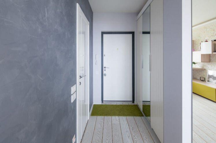 Thiết kế nội thất căn hộ 42m2 ấn tượng với phong cách tối giản