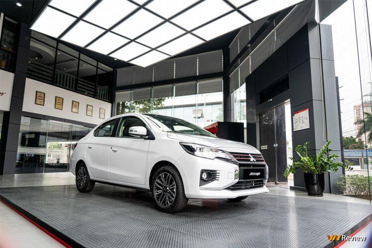 Cận cảnh Mitsubishi Attrage 2021 giá từ 375 triệu tại Việt Nam, cạnh tranh với Hyundai Accent, Toyota Vios