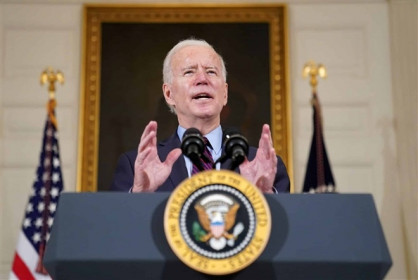 Lần đầu phát biểu trước quốc hội Mỹ, ông Biden không quên 'dằn mặt’ Trung Quốc
