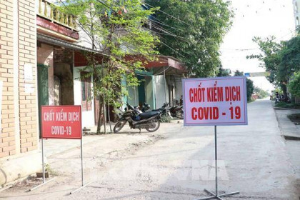 Hưng Yên phong tỏa khu phố có ca nghi mắc COVID-19 ở Mỹ Hào