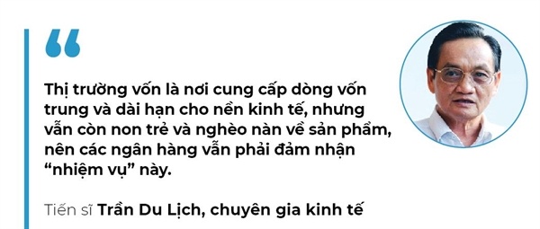 Ngân hàng và áp lực kênh dẫn tiền