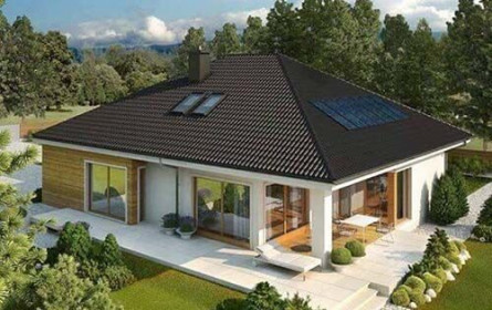 10 mẫu nhà một tầng mái thái đẹp nhất 2021