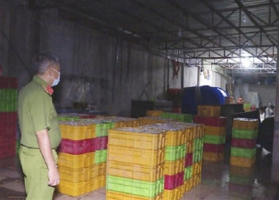 Một doanh nghiệp tại Bà Rịa - Vũng Tàu bị phát hiện ngâm cá bằng hóa chất độc hại