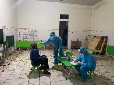 Toàn bộ F1 của bệnh nhân mắc Covid-19 ở Nghệ An đã âm tính lần 1 với SARS-CoV-2