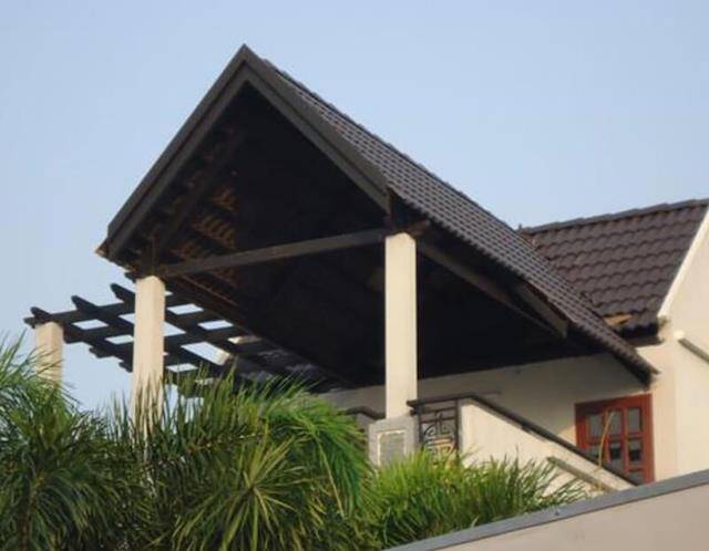 7 mẫu mái che sân thượng đẹp hiện nay