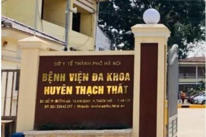 Phong tỏa tạm thời Khoa Truyền nhiễm Bệnh viện Đa khoa Thạch Thất, Hà Nội