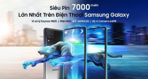 Samsung ra mắt Galaxy M62, với “siêu pin” 7.000mAh