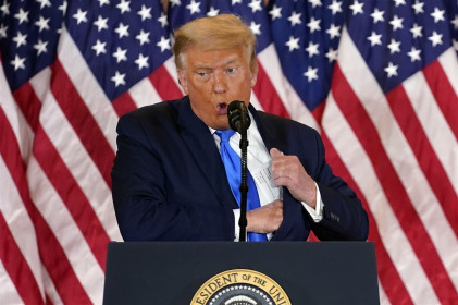 Ông Trump tái khẳng định nguồn gốc COVID-19 là từ Vũ Hán