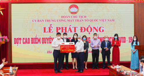 MSB và TNG Holdings Vietnam ủng hộ 30 tỷ đồng cho quỹ phòng chống Covid-19