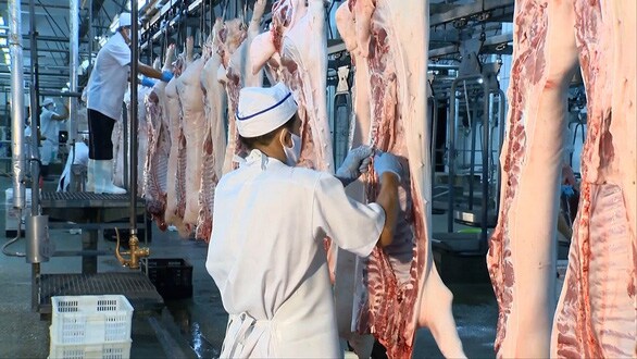 Giá rau, thịt... tăng và thực phẩm đang tấp nập đổ về đầy kho ở TP.HCM
