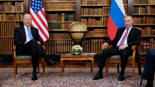 Thượng đỉnh Nga-Mỹ: Ông Putin mong ‘có kết quả’, ông Biden thích ‘mặt đối mặt’