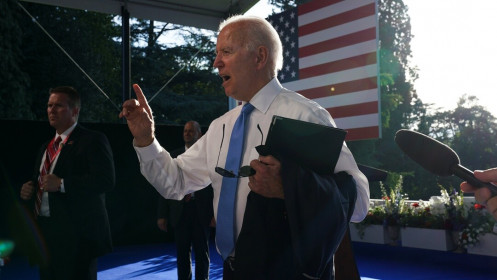 Ông Biden nổi nóng với phóng viên vì câu hỏi về ông Putin