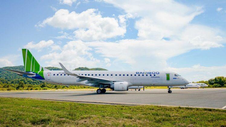 Mở rộng đội bay, Bamboo Airways đón máy bay phản lực Embraer tiếp theo