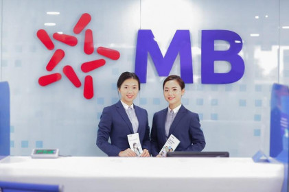 Cổ phiếu MBB bứt phá ấn tượng nửa đầu năm 2021