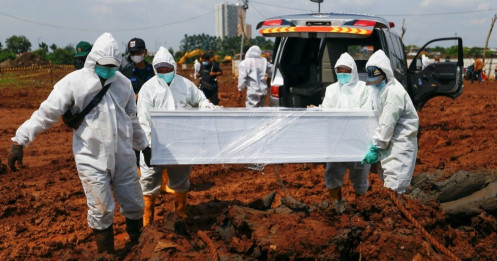 Indonesia "vỡ trận" Covid-19, gần 270 bệnh nhân chết tại nhà