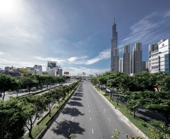 Thành phố Hồ Chi Minh “trống rỗng” trong đại dịch Covid-19