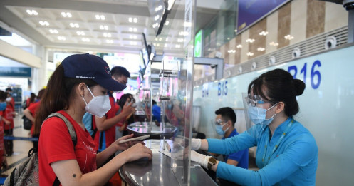 Hàng không Việt chính thức thử nghiệm hộ chiếu sức khỏe điện tử