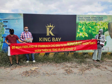 Đồng Nai chuyển đơn 92 tố chủ đầu tư King Bay đến Công an TP HCM