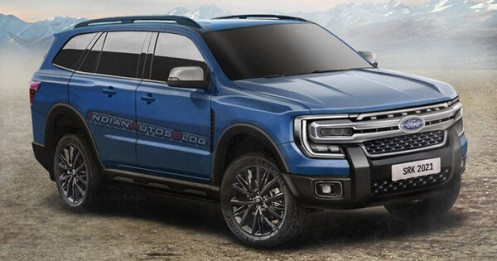 Thêm hình ảnh của Ford Everest 2022 trước khi ra mắt