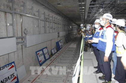 Dự án metro Bến Thành – Suối Tiên vẫn thi công