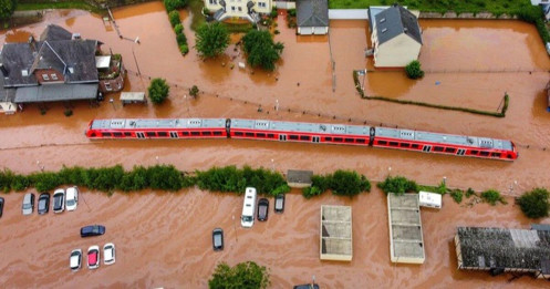 168 người chết trong thảm kịch mưa lũ kinh hoàng tại châu Âu