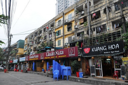 Cải tạo, xây dựng lại chung cư cũ tại Hà Nội: Phân cấp mạnh hơn cho quận, huyện