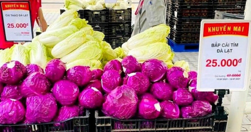 TPHCM: Siêu thị giảm giá 50% cho rau củ quả Đà Lạt, rẻ nhất 15.000 đồng/kg