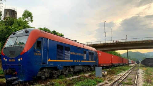 Doanh nghiệp đường sắt chở hàng container sang châu Âu